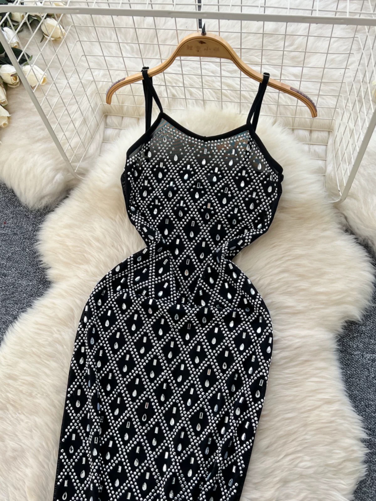 Riley embellished dress FBC442 images